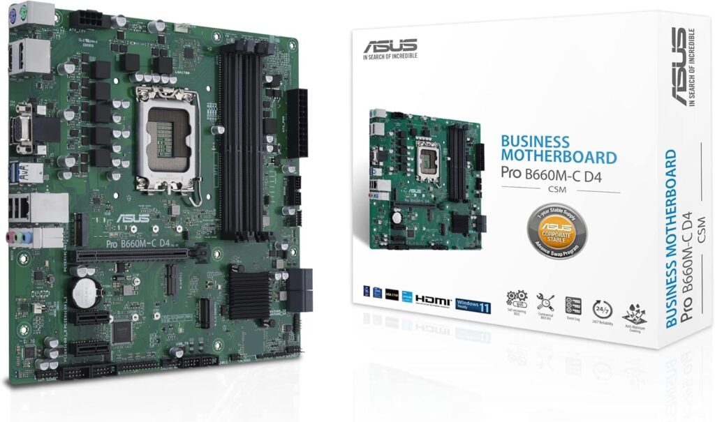 ASUS PRO B660M-C D4-CSM